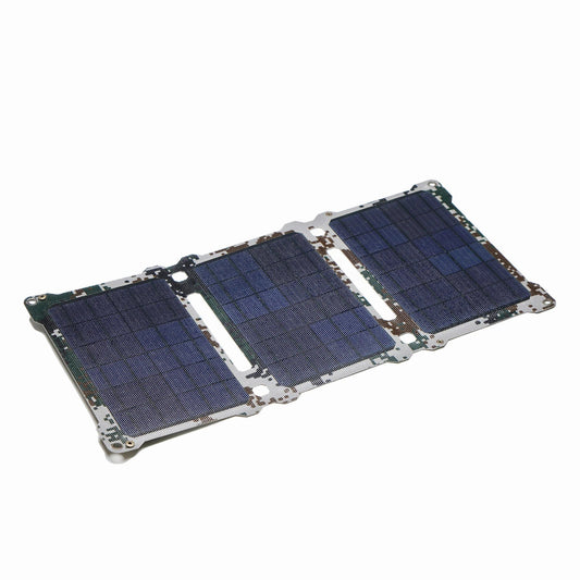 ETFE 5V 21W Solar Panel, Portable Solar Charger 2-Port USB(5V/2,4A MAX) for Charging USB Devices -Iphone Android Gopro
